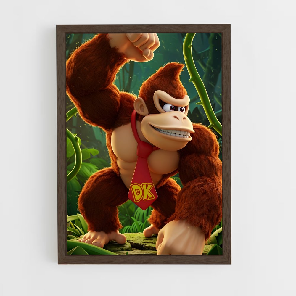 Poster King of the Jungle – affiche Mario (vue 5)